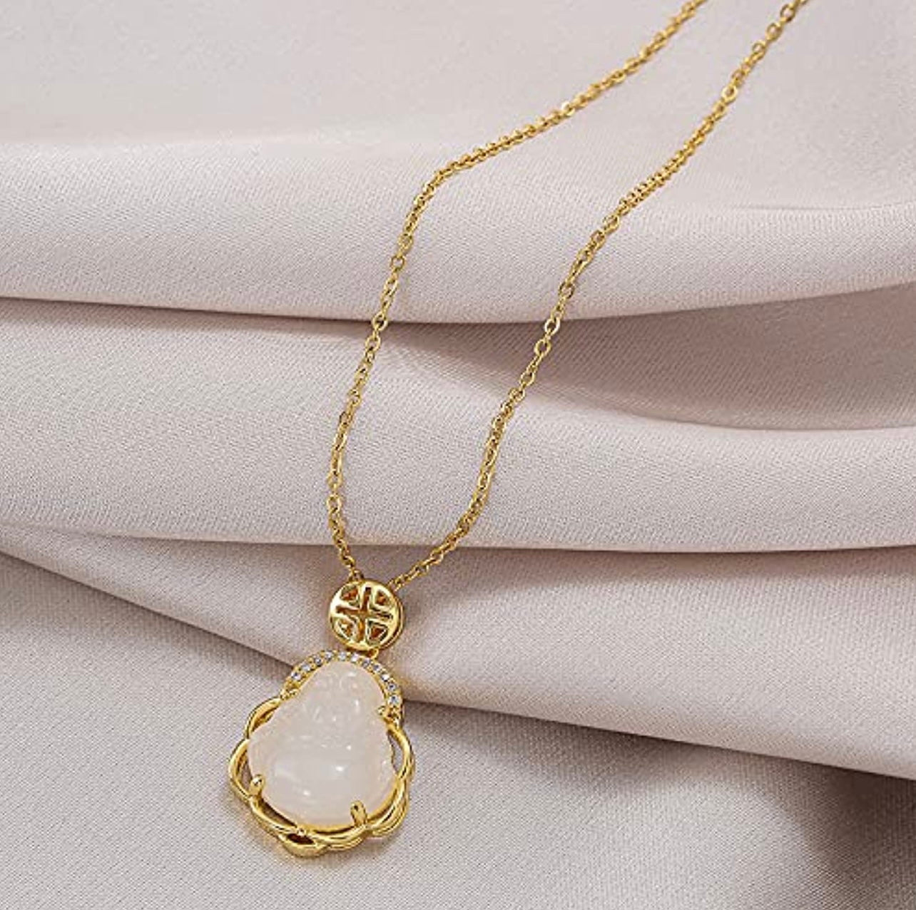 Buddha on sale gold necklace